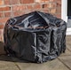 image 10 of Samuel Alexander 80x58cm Black Steel Garden Patio Firepit Heater BBQ with Cover