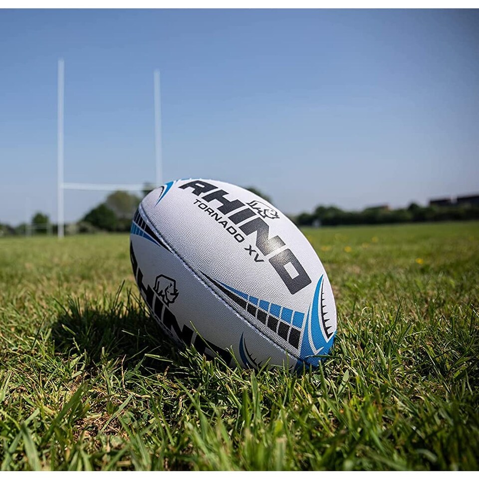 image 1 of Rhino Tornado Xv Rugby Ball, Size 4