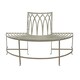 image 1 of Bench: Eclipse Outdoor Tree Bench Seat, White White