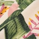 image 4 of OHS Palm Leaf Soft Absorbent Quick Drying Travel Holiday Summer Beach Bath Towel Green