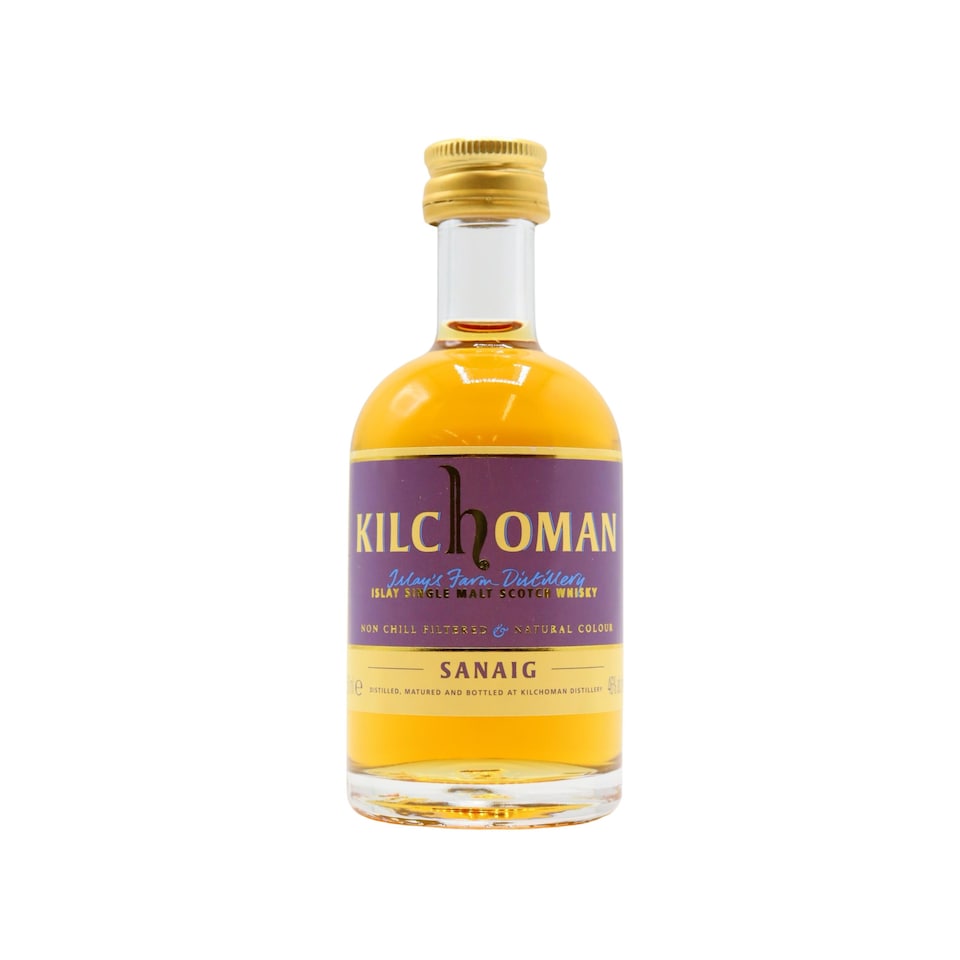Kilchoman - Sanaig Islay Single Malt Scotch Whisky Miniature