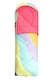 image 2 of Mountain Warehouse Apex 250 Square Sleeping Bag with Carry Bag Two Way Zip Bed | Multi | Rainbow