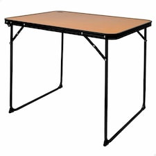 Folding Table Aktive Camping Bamboo 80 x 60 x 67 cm