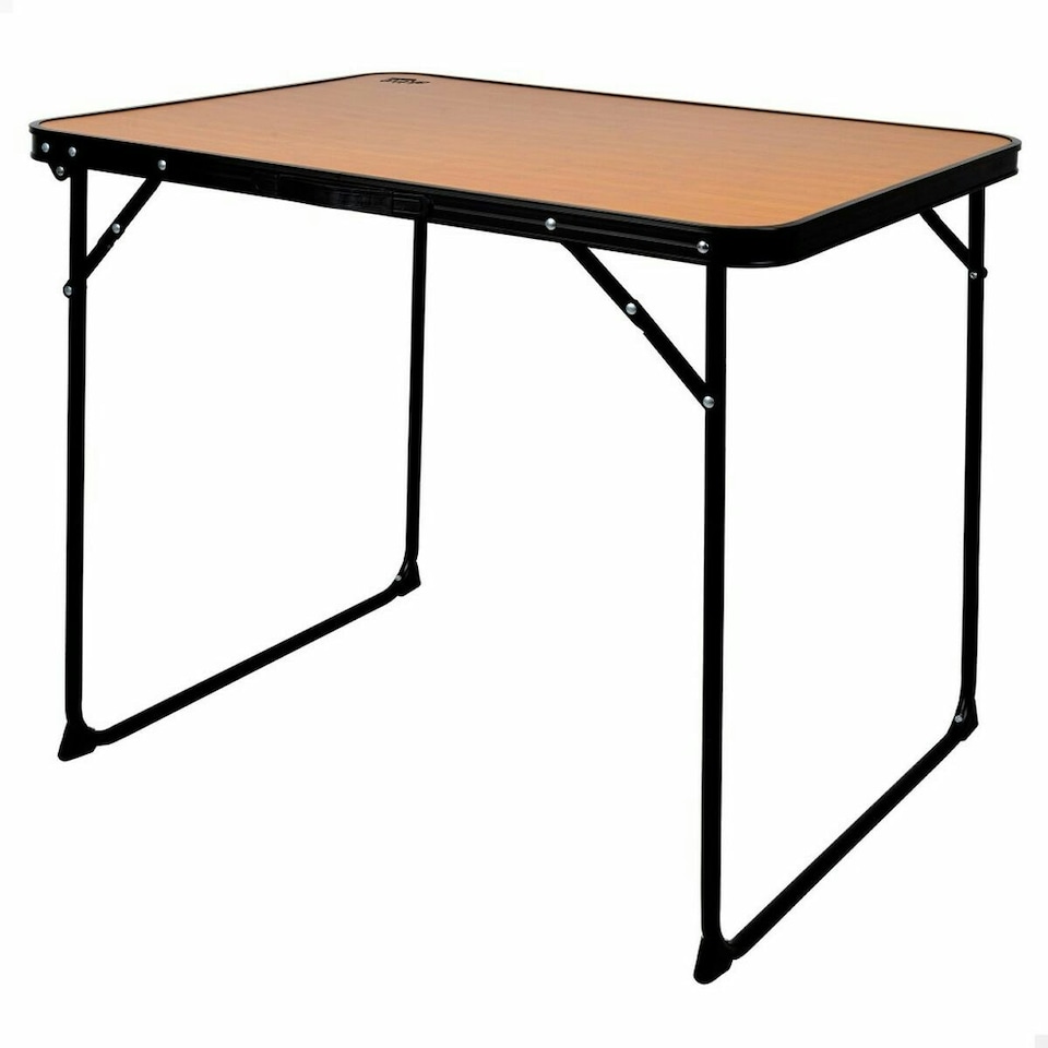 image 1 of Folding Table Aktive Camping Bamboo 80 x 60 x 67 cm