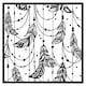 image 2 of Hand drawn bohemian chic style (Picutre Frame) Brown | XS