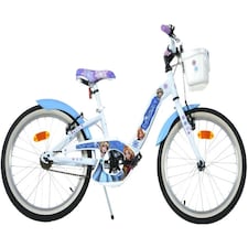 Dino Snow Queen 20in Kids Bike - White
