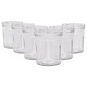 image 1 of Argon Tableware Glass Jam Jars - 310ml - Pack of 6
