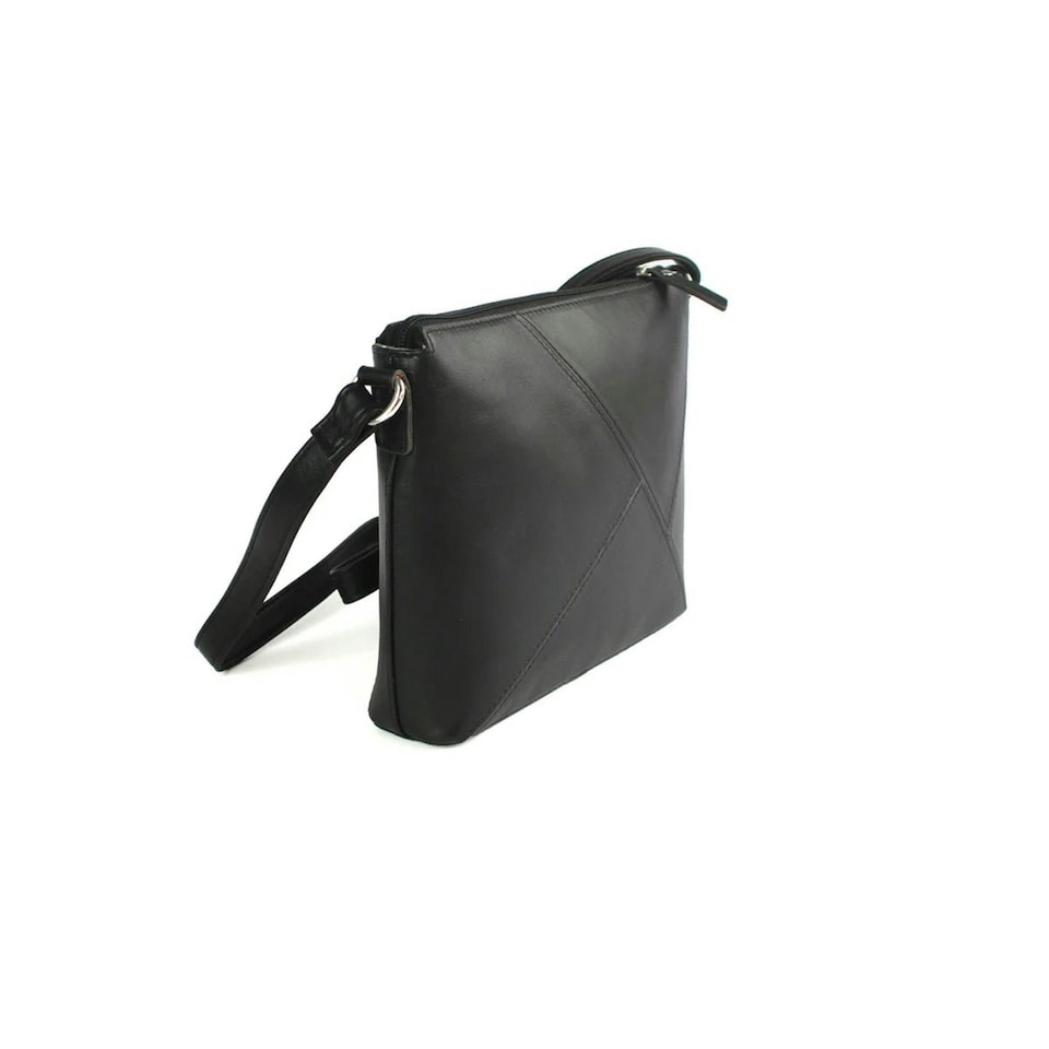 image 1 of Eastern Counties Leather Womens/Ladies Winnie Leather Handbag - Black - One Size | Black