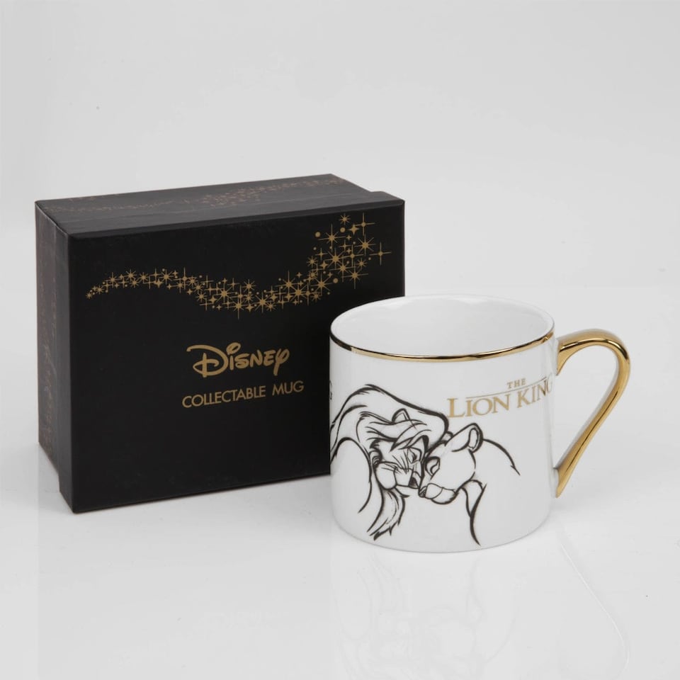 image 1 of Disney Lion King Simba & Nala Gift Boxed Mug