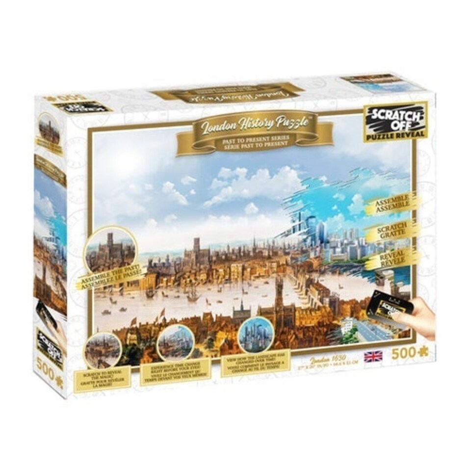 London Scratch Off Puzzle