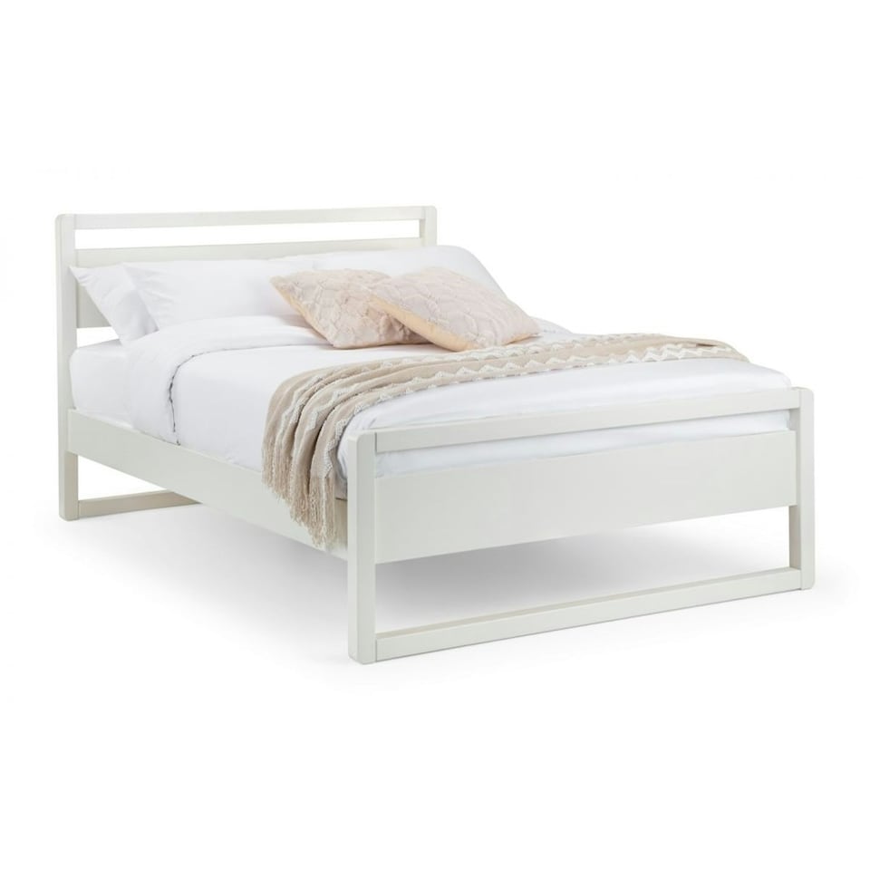 image 1 of Premium Solid Pine Bed in Surf White - Single 3ft (90cm)