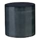 image 2 of Interiors by Premier Dark Grey Marble Effect Cotton Jar, Cotton Bud Container With Lid, Travel Ear Bud Holder, Cotton Swab Holder