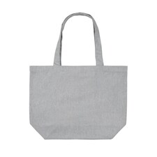 XD Collection Recycled Canvas Undyed Tote Bag - Grey - One Size Grey