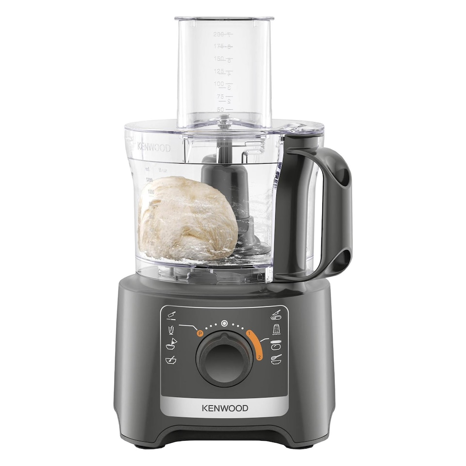 image 1 of Kenwood 800W MultiPro 2-in-1 Compact  Food Processor & Blender Grey