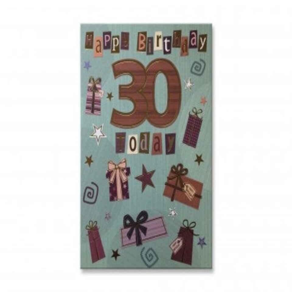image 1 of 30th Birthday Card