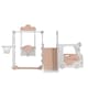 image 1 of Living and Home 3-in-1 Kids Toddler Swing, Slide, and Climber Playset - Pink