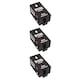 image 1 of HP 912 Black Ink Cartridge Black | 3x 912XL Black Compatible Ink Cartridges