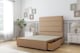 image 3 of Sloomy Texas Latte Dumfries Divan Bed With Mattress 4 Drawers With 26" Strutted Headboard 5' King | Brown | Latte | King | 1