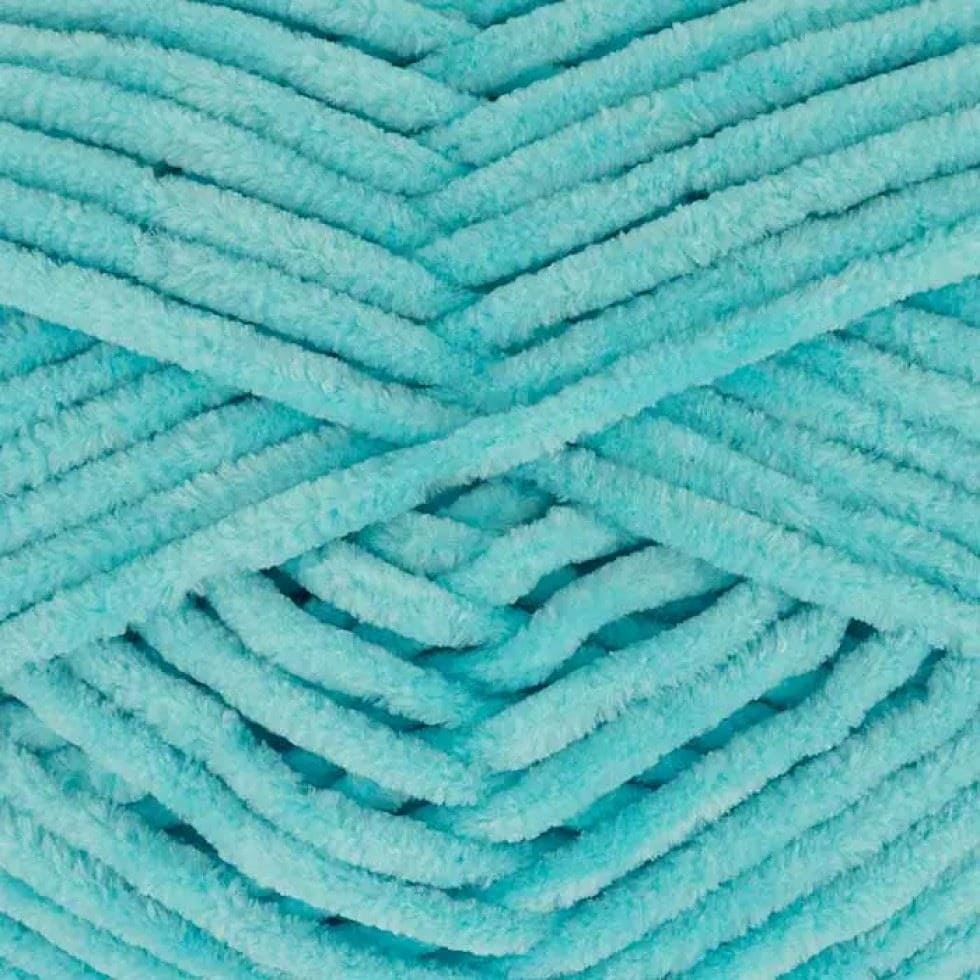 King Cole Turquoise Yummy Chunky Yarn (Value Pack 6 x 100g Balls) For Crochet, Knitting - 120m per ball