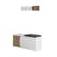 White Dark Oak Effect - Selected