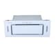 image 4 of Cookology 75cm White Glass Built-In Canopy Cooker Hood