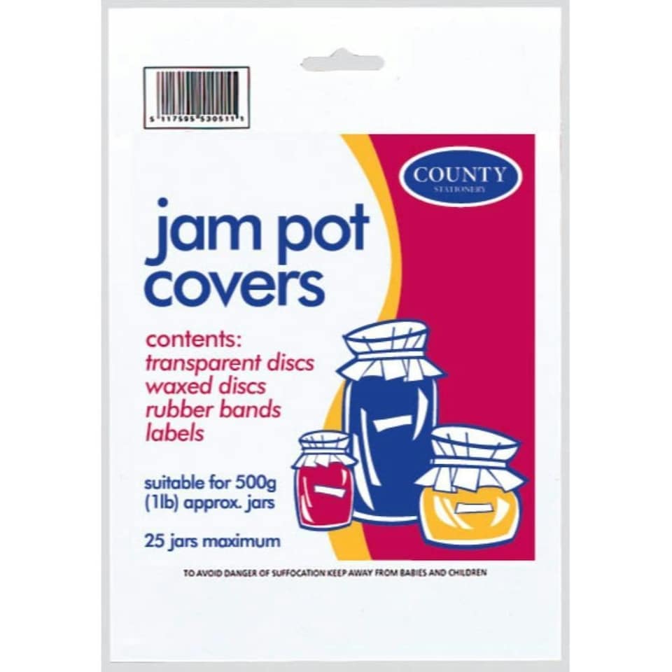 image 1 of Pack of 25 Jam Pot Covers