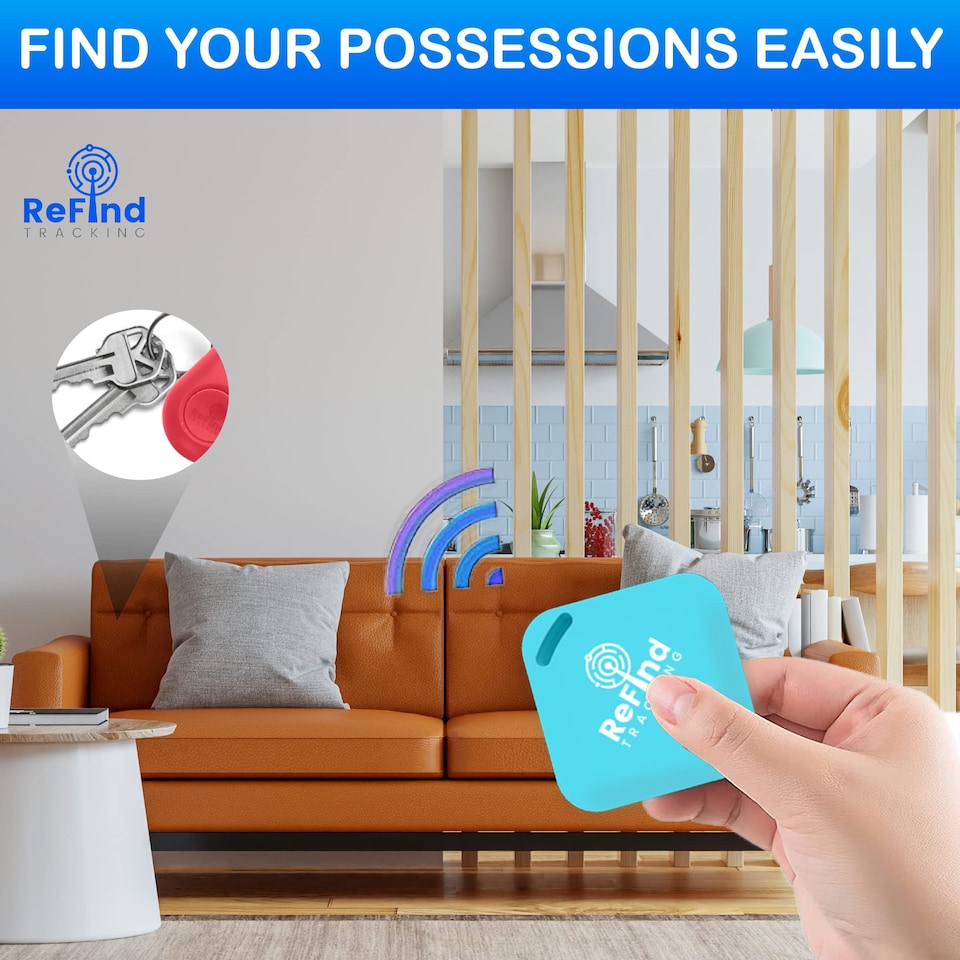 image 1 of R4 Smart Tracker for Android & iPhone Bluetooth 5.0 Samsung GPS AirTag