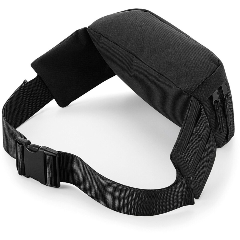image 1 of BagBase Molle Utility Waistpack - Black - One Size Black