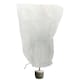 image 1 of Harbour Housewares Plant Fleece Frost Protection Cover with Drawstring - 120cm x 180cm White