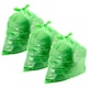 image 3 of 75 Bags (3 Rolls) Green 60L Garden Waste Bags Multipurpose Bin Liners Green
