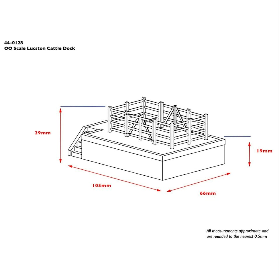 image 1 of Bachmann Scenecraft Lucston Cattle Dock (Pre-Built)