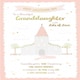 image 1 of Pink Spire Church & Sentiment Verse Granddaughter Christening Congratulations Card