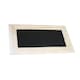 image 2 of Henselite Flat Bowls Mat - Black/White - One Size