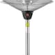 image 3 of Freestanding Halogen Bulb Infrared Electric Patio Heater Black Base H2.1m 2.1kW