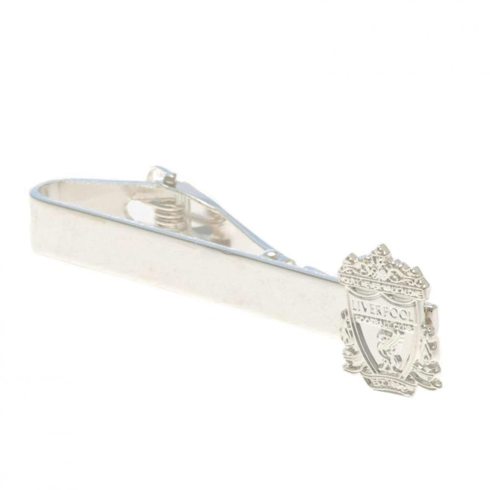 Liverpool FC Silver Plated Tie Slide - Silver - One Size