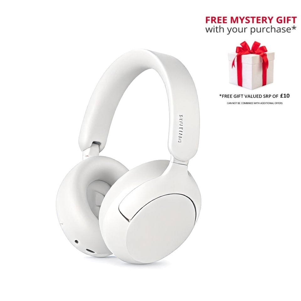 image 1 of Philips TAH6000 Over Ear Headphones  in White
