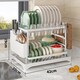 image 1 of 1pc Dish Drying Rack For Kitchen Counter Over The Sink