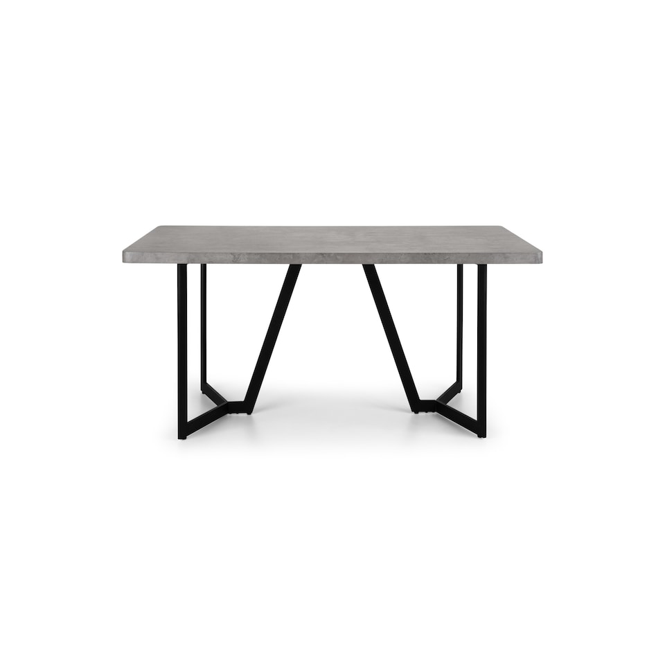 image 1 of Miller Concrete Effect Dining Table