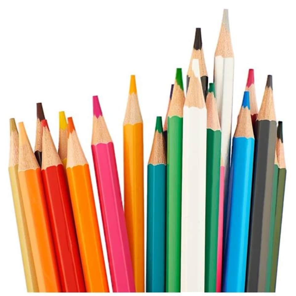 image 1 of Box of 24 Artists Studio Colour Pencils by Icon Art