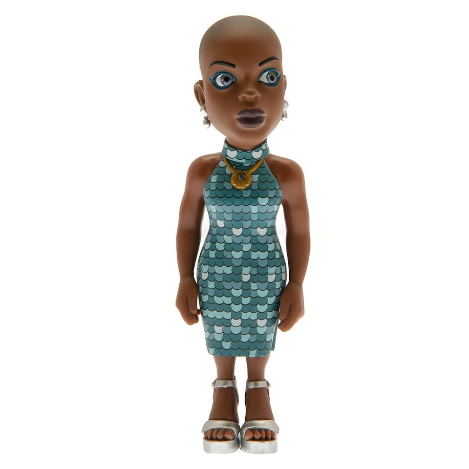 image 1 of Wednesday MiniX Bianca Barclay Collectable Figurine - Blue/Brown - One Size