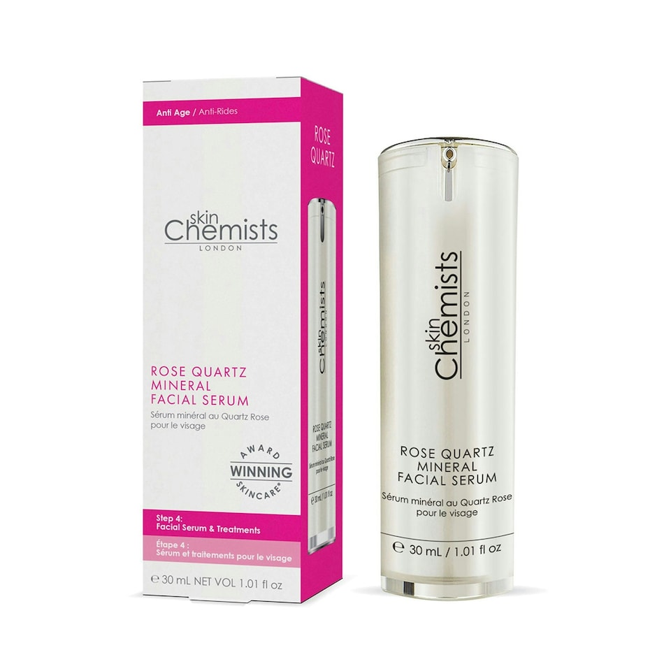 image 1 of skinChemists Rose Quartz Mineral Facial Serum 30ml