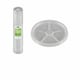image 2 of Set of lids for glasses Algon Coffee 100 Pieces 250 ml (20 Units) N/A