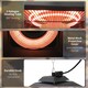 image 6 of Outsunny 2kw Electric Heater LED Halogen Heating Hanging Light Outdoor Remote