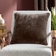 image 1 of Yard Heavy Chenille Piped Cushion | Brown | Brown | 50 x 50cm | 1