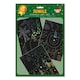 image 1 of Pack of 3 A4 Jungle Scene Scratch Art with Scraper Tool
