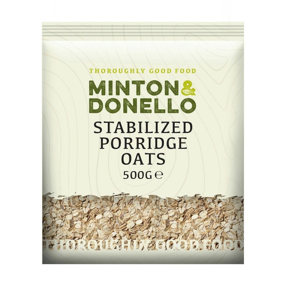 image 1 of Minton & Donello Stabilised Porridge Oats 6 x 500g | Multi