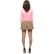 image 4 of Mean Girls Womens/Ladies Gretchen Wieners Costume Set - Pink/Brown - S S