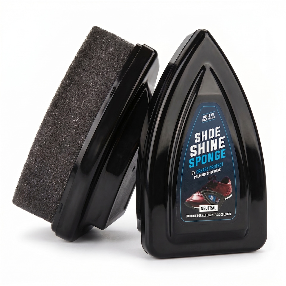 image 1 of Shoe Shine Sponge - Natural Conditioner and Restorer