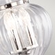 image 4 of Finsbury Park 3 Light Small Ceiling Lantern Pendant Polished Nickel, E14