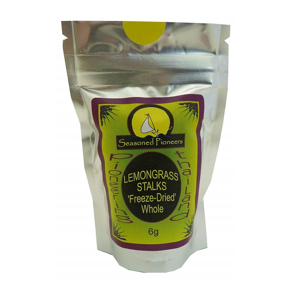 Seasoned Pioneers Lemongrass Stalks Freeze-Dried 6g